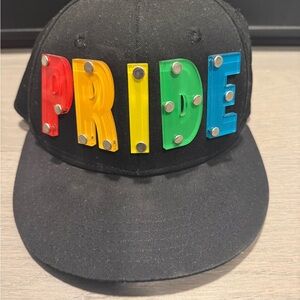 Colorful Pride Black Cap